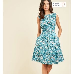 Modcloth A-line too much fun winter get away dress